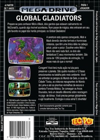 Mick & Mack as the Global Gladiators - Box - Back (Brazil) - 732x1024