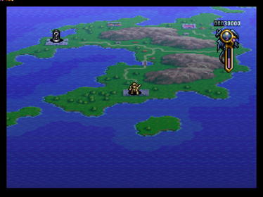 Ogre Battle - Screenshot - Gameplay (World) - 640x480
