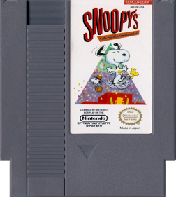 Snoopy's Silly Sports Spectacular! - Cart - Front (North America) - 698x778