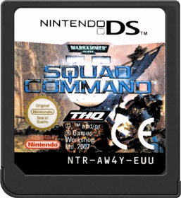 Warhammer 40,000: Squad Command - Cart - Front (Europe) - 517x564