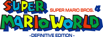 Super Mario World: The Definitive Edition - Clear Logo (World) - 9233x3352