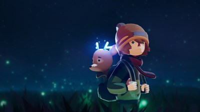 Deer & Boy - Fanart - Background (World) - 3840x2160