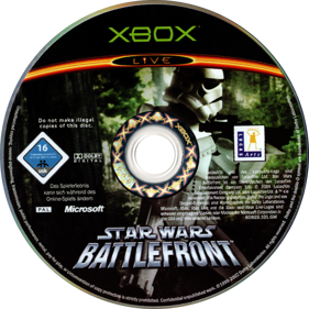 Star Wars: Battlefront - Disc (Germany) - 764x763