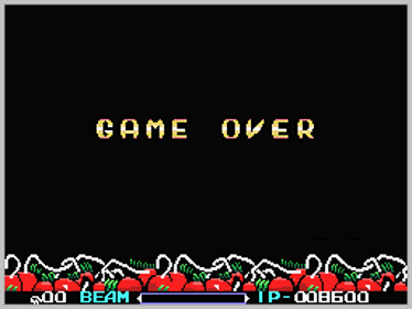 R-Type - Screenshot - Game Over (World) - 256x192