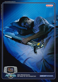 Metroid Fusion - Advertisement Flyer - Front (United Kingdom) - 1550x2200
