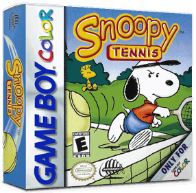 Snoopy Tennis - Box - 3D (North America) - 1016x998