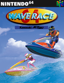 Wave Race 64: Kawasaki Jet Ski - Fanart - Box - Front (North America) - 500x646