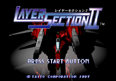 Layer Section II - Screenshot - Game Title (Japan) - 640x448