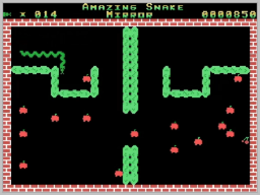 Amazing Snake - Screenshot - Gameplay (World) - 256x192