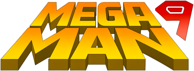 Mega Man 9 - Clear Logo (North America) - 3840x1404