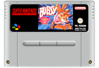 Bubsy in: Claws Encounters of the Furred Kind - Cart - Front (Spain) - 811x560