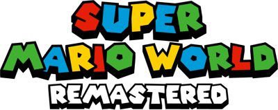 Super Mario World Remastered - Clear Logo (World) - 1433x570