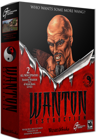 Wanton Destruction - Box - 3D (World) - 955x1382