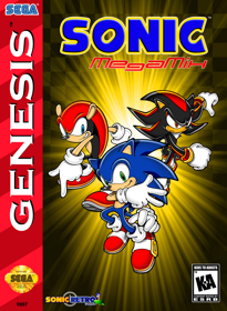 Sonic The Hedgehog MegaMix - Box - Front (North America) - 1536x2100