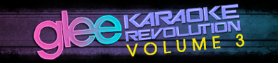 Karaoke Revolution: Glee Vol. 3 - Banner (World) - 420x95