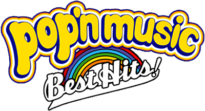 Pop'n Music Best Hits! - Clear Logo (Japan) - 600x324