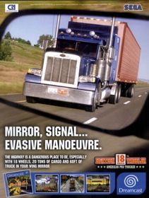 18 Wheeler: American Pro Trucker - Advertisement Flyer - Front (Europe) - 2004x2658