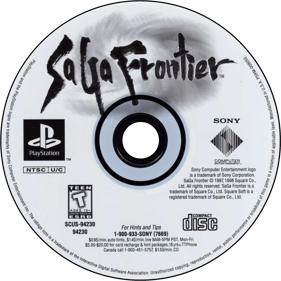 SaGa Frontier - Disc (North America) - 2000x2000