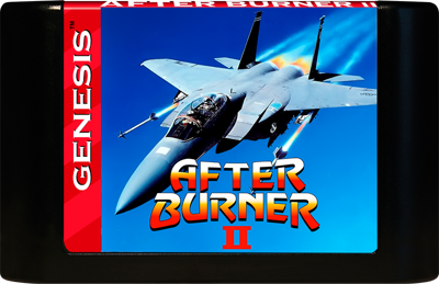 After Burner II - Fanart - Cart - Front (North America) - 800x518