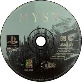 Myst - Disc (North America) - 1000x1000