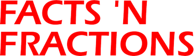 Facts 'n Fractions - Clear Logo (North America) - 541x155