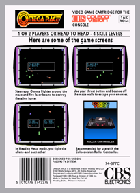 Omega Race - Box - Back (United Kingdom) - 1533x2100