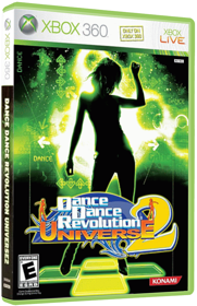 Dance Dance Revolution Universe 2 - Box - 3D (North America) - 567x878