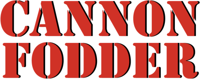 Cannon Fodder - Clear Logo (United Kingdom) - 1137x451