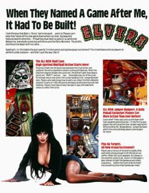 Elvira and the Party Monsters - Advertisement Flyer - Back (World) - 850x1100