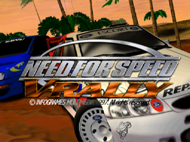 Need for Speed: V-Rally - Screenshot - Game Title (North America) - 640x480