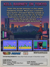 Kill Barney In Tokyo - Box - Back (World) - 896x1200