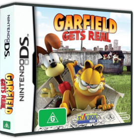 Garfield Gets Real - Box - 3D (Australia) - 575x598