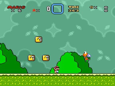Super Mario World: Something Extra - Screenshot - Gameplay (World) - 597x448