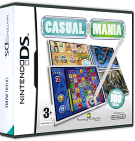 Casual Mania!: 4 Games in 1 - Box - 3D (Europe) - 575x598
