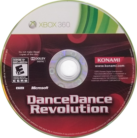 Dance Dance Revolution - Disc (North America) - 578x583