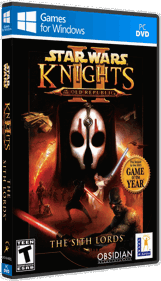 Star Wars: Knights of the Old Republic II: The Sith Lords - Box - 3D (North America) - 459x800