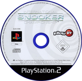 International Snooker Championship - Disc (Europe) - 792x790