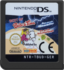 Best of Bibi & Tina: Die große Schnitzeljagd / Das große Unwetter  - Cart - Front (Germany) - 517x564