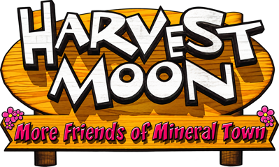 Harvest Moon: More Friends of Mineral Town - Clear Logo (North America) - 1620x971