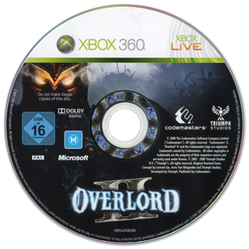 Overlord II - Disc (Europe) - 900x900