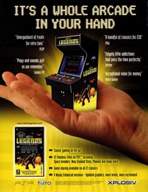 Taito Legends: Power Up - Advertisement Flyer - Front (United Kingdom) - 2666x3460