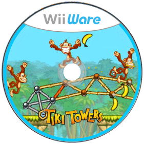 Tiki Towers - Fanart - Disc (World) - 1000x1000