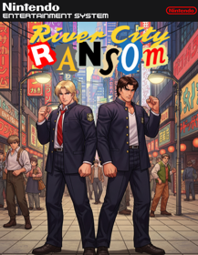 River City Ransom - Fanart - Box - Front (North America) - 500x646