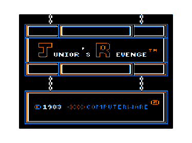 Junior's Revenge - Screenshot - Game Title (North America) - 320x240