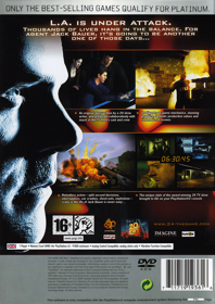 24: The Game - Box - Back (Europe) - 1528x2161