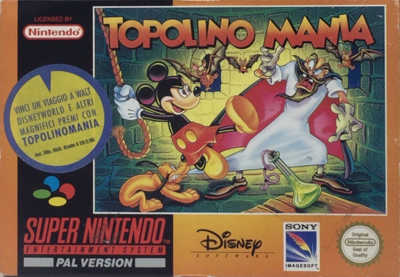 Mickey Mania: The Timeless Adventures of Mickey Mouse - Box - Front (Italy) - 880x610