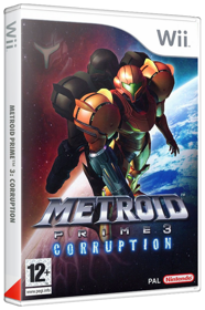 Metroid Prime 3: Corruption - Box - 3D (France) - 548x826