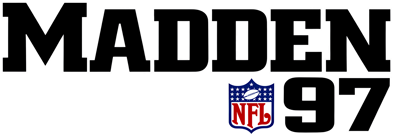 Madden NFL '97 - Clear Logo (North America) - 3840x1319