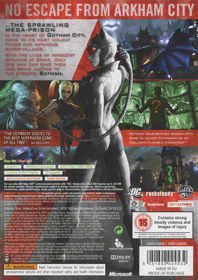 Batman: Arkham City - Box - Back (United Kingdom) - 6065x8583