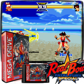 Real Bout Fatal Fury Genesis - Fanart - Cart - Front (Brazil) - 720x720